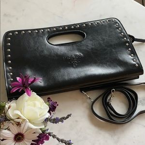 Cute Prada look alike handbag clutch